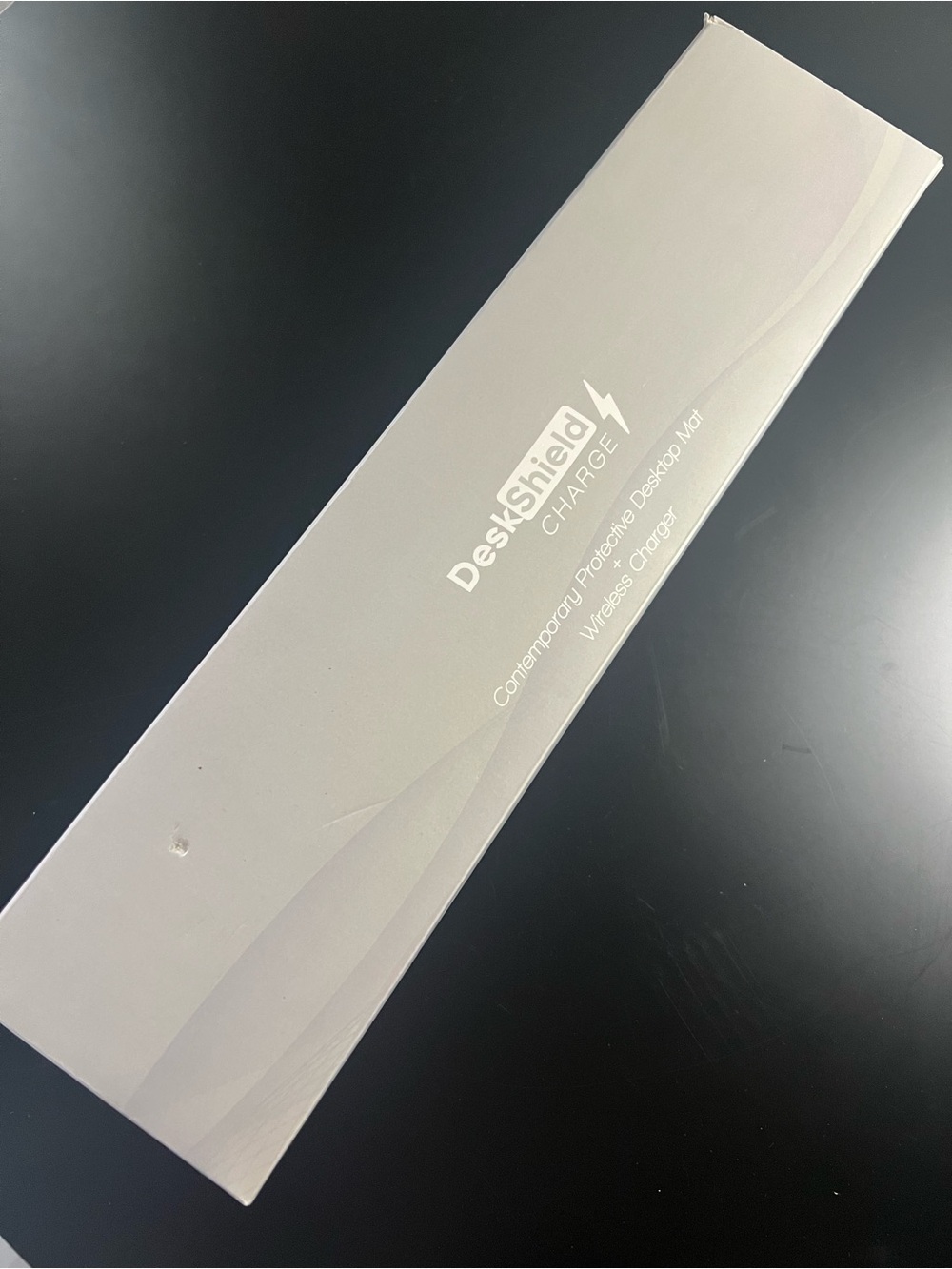 DeskShield charge desktop protective mat and wireless charger